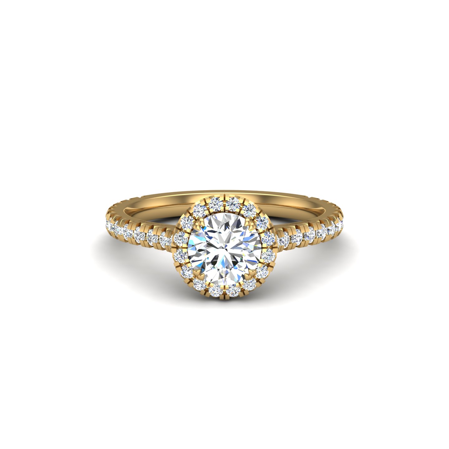 Alison Halo Engagement ring
